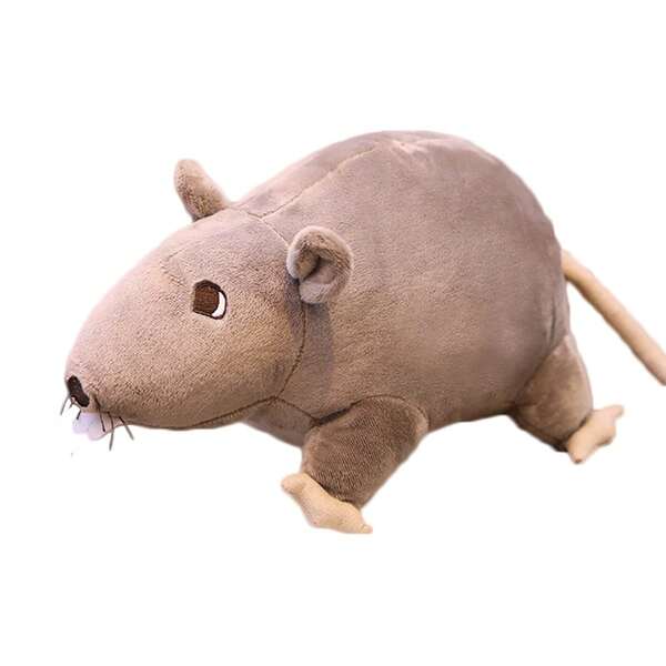 70cm Cute Simulation Mouse Plush Toy Realistic Lifelike Rat Stuffed Animal Model Doll Gift Collection For Kids, Birthday Gifts, Halloween Decorations, Christmas Gifts, Xmas Decor