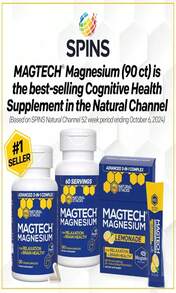 MagTech Magnesium Complex - 3 Forms Of Magnesium: Magtein L-Threonate, Glycinate &Amp; Taurate - 200mg Chelated Magnesium Supplement - Supports Relaxation &Amp; Brain Health - 90 Capsules - Flavor NameC - 查看 3