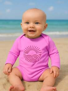 BABY BODYSUIT UV50+ PROTECTION - Baby Pink - View 5