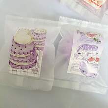 随机款式挤压巧克力麻糬柔软减压玩具，慢回弹流体球粘性挤压玩具 - 生日、节日、圣诞节、万圣节的完美礼物 - 彩色 - 查看 7