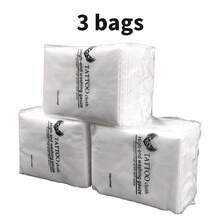 50 Sheets/Pack Tattoo Wipes, Dry Wipe Tissues, Body Art Permanent Makeup Removal Tissues, Professional Spa Beauty Salon And Home Use, Also Suitable For Tattoo Beginners And Experienced Tattoo Artists Tattoo Supplies - Multicolor - View 8