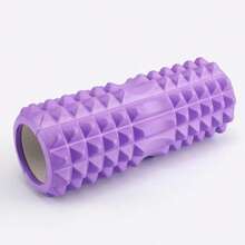 Pink Foam Yoga Massage Roller, Used For Muscle Relaxation And Flexibility - Texture Surface Deep Tissue Massage, Very Suitable For Yoga, Pilates And Fitness Exercise, Yoga Accessories | Texture Roller | Lightweight Roller, Yoga Accessories