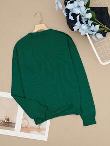 Vêtements d'automne pour femmes. Le pull de la fille du pêcheur en bleu. Vêtements scolaires. Hauts mignons pour femmes. Vêtements de retour au lycée Y2K. Style old money pour femmes. Tenues de professeur pour femmes.