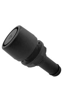 ISURE MARINE 2PCS 5/8" Polypropylene Fuel Vent, Plastic Marine Thru Hull Exhaust Applicable To Connecting Φ 16Mm Hose Marine Polypropylene Fuel Ventilation Device,Black - Silver - View 5