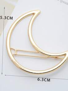 Elegantes pasadores de pelo de aleación de zinc redondos, pasadores de pelo metálicos, pasadores laterales de estilo europeo y americano, pasadores para cola de caballo, pasadores de pelo de aleación para accesorios de cabello de mujer