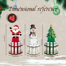 3 PiecesWooden Christmas Money Holder With 10 Holes, Festive Ornament Dispenser For Winter Party Decor – Perfect Gift Idea (Christmas/Valentine's/Thanksgiving) & Accessories, Christmas Decor