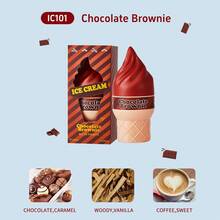 100ml Ice Cream Shap Fragrance, Women's Fragrance, Limited Edition Aromatherapy Indoor, Outdoor Air Freshener Fragrance, With Long-Lasting Natural Freshness And Charming Essentials, Release The Elegant Geneiro Vanilla Coconut Blossom Fruity Citrus Wood Aquatic Ocean Sea Scent, Suitable For Dates, Parties, Parties, Travel, Vacations, Families, Hotels, Offices, Ideal Christmas Gifts For Family, Relatives And Friends