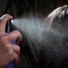 8oz Cobalt Blue Plastic PET Spray Bottles Fine Mist Atomizers 6 - Pack Home Cleaning, Aromatherapy, Beauty Care