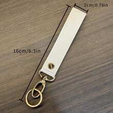 1 Stück personalisierter großer Ring Schlüsselanhänger - Individualisierte Schlüsselanhänger - Handschlaufen Schlüsselanhänger - Taschendekoration - Autohaken - Geschenke für sie - Mode Schlüsselanhänger - Weihnachtsgeschenke, nur Schriftzeichen, Sonderzeichen können nicht individualisiert werden, Multifunktional, Dekorativ, Wiederverwendbar, Exquisit, Stilvoll, Hochwertig, Farbig, Modern, Individuell, Personalisiert, Einzigartig, Wohndekoration, Wohndekoration, Warme Atmosphäre, Herbstliche Wohnungsauffrischung, Wohnharmonie