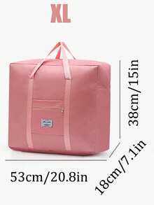 1Pc 54*20*47 Túi du lịch mới cho nữ Túi xách Túi đeo vai Túi tập thể dục Túi hành lý Túi qua đêm Đa năng Đa năng với nhiều ngăn Có túi đựng giày Dung tích lớn Đồ dùng du lịch thiết yếu cho kỳ nghỉ Túi du lịch Túi hành lý Vali Túi du lịch cho nữ - Nhiều màu - Xem 16