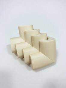 4/10 قطعة واقي زاوية، حماية طاولة المكتب والمدرسة والكرسي، ملصق حائط لحماية أثاث المنزل من الاصطدام، غطاء ناعم لجوانب الطاولة، غلاف حماية للحواف، حماية سلامة للزوايا الحادة والصلبة للطاولات