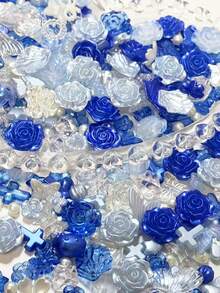 亚克力DIY饰品，奶油胶手机壳，发夹，装饰饰品材料，巴洛克饰品，DIY手工耳环，头饰，鞋子，服装配饰。本产品广泛应用于装饰，吊坠，饰品，服装配饰 - 彩色 - 查看 11