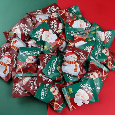 12 szt. niezależnych woreczków na niespodzianki, prezent dla Świętego Mikołaja, miniaturowa lalka, ozdoba świąteczna w kształcie bałwana