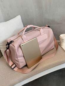 Outdoor Sports Yoga Fitness Bag For Women, Wet & Dry Separation Swimming Bag, Large Capacity Handbag Shoulder Bag, Short Trip Travel Bag, Luggage Bag, Multi-Function Sports Bag For Men