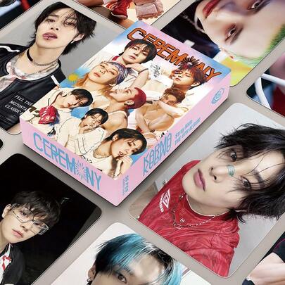 KARMA, HOLLOW, Album Photocards, Know, Changbin, , I.N - Carte da collezione K-Pop, regalo di compleanno e Natale per fan, photocard di tutti i membri, regalo per fan K-Pop/piccolo regalo, Ognissanti, regalo di Natale/SK/Skz/STARY/, adatto per fan