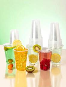 Box Of Disposable Transparent Cups 1000 Cups - BOX - View 7