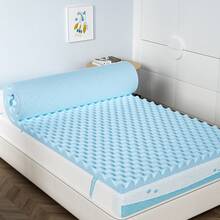 Queen Size Mattress - 1.5 Inch Cooling Gel Memory Foam Bed Mattress For Back Pain Relief, Breathable & Hypoallergenic, Bedroom Essentials (White, 2025 Best Seller)