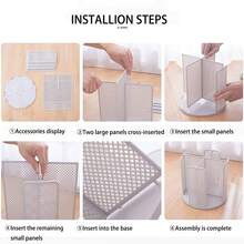 4-Fach Weihnachts-Tassen und Deckel Organizer, drehbarer Kaffeetassen Halter, geeignet für Badezimmer, Esszimmer, Lounge, Kaffeestation, Bar, Buffet, Schrank, Theke - Verschiedenfarbig - Übersicht 10