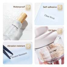 Niimbot Adhesive Thermal Label Transparent Sticker Waterproof White Paper Tape For Niimbot D11 D110 D101 Portable Thermal Printer For Office School Label Maker - Multicolor - View 4