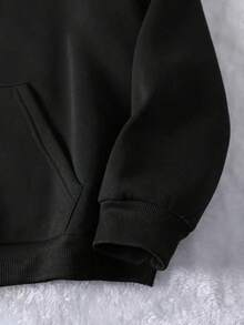 Sudadera con Capucha para Hombre, Sudadera Negra Fashion con Estilo Gótico y Demoníaco, Ideal para Fans de la Cultura Oriental, Caliente y Protectora Contra el Frío, Adecuada para Eventos Temáticos, Cosplay, Diseño Único y Impactante,sudaderas para hombre,sudaderas,sudadera,sudaderas para parejas,twilight,halloween. - Negro - Ver 4