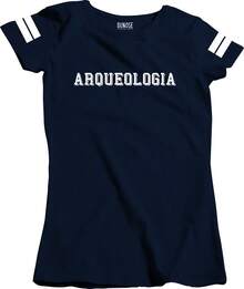Women's Shirt Archaeology Profession Course Fac6 - Blue - View 6