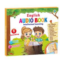 1 Set Interactive English Talking Pen Reading Book, Includes: 1 Recordable Reading Book, 1 Erasable Marker Pen (Random Color), Covers Content Like Alphabet, Numbers, Fruits, Animals, Vehicles, Relationships, Instruments, Nursery Rhymes, Stories; Requires 3 AA Batteries (Not Included) - Yellow - View 9