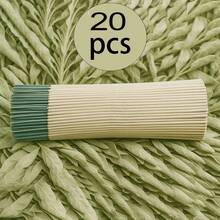 20/100pcs White Sage Smudge Sticks, Long Burning Time, Smooth & Clean, Natural Vine Material, Suitable For Home, Kitchen And Dining Room - White Sage - View 11