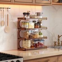 1 pieza Estantería de zapatos de múltiples niveles - Organizador de entrada que ahorra espacio para el hogar, dormitorio y alquiler - Gabinete de zapatos de bambú natural - Granate - Ver 8