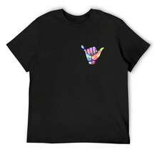 Shaka T-Shirt Anime Clothes Plus Size Tops Boys Animal Print Luxury T-Shirt Designer T Shirt Men - 黑色15 - 查看 1