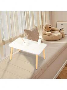 Mesa de centro 60 x 40 x 32 cm, pequeña mesa de té tatami, mesa de centro multifuncional, mesa auxiliar para ventana de balcón en la sala de estar o dormitorio.