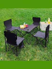 1 ultraleichter, tragbarer, faltbarer Klappstuhl mit Aufbewahrungstasche und Seitentaschen, mit Rückenlehne - für den Innen- und Außenbereich, Edelstahlrahmen, wasserdichter Oxford-Stoff-Sitz, schnelle Montage, perfekt für Camping, Strand, Picknicks, Angeln, Outdoor-Aktivitäten und Wandern, ideal für den Garten, Campingmöbel, tragbarer Sitz, Camping-Sofa