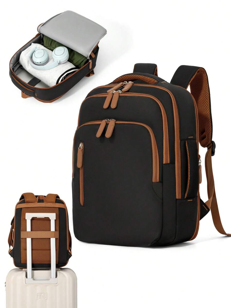 Large Travel Backpack, Unisex, Waterproof Business Laptop Backpack, Suitable For Daily Travel, Vacation, Valentine's Day And Other Occasions, Can Be Given As A Gift To Dad, Boyfriend Or Mom