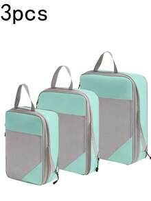 3/1 Waterproof Multifunctional Storage Bag, Suitcase Storage Bag, Cosmetic Storage Bag, Unisex Portable Storage Bag, Suitable For Business Trips, Travel, Vacations, Holidays, Parties, Weddings, Holiday Gifts, Lipstick, Skincare Products, Cosmetics, Clothes, Pants, Down Jackets.