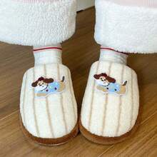 Niedliche Plüsch-Schleifen-Hausschuhe, warme Damen-Hausschuhe für Zuhause, rosa flache Schuhe, Hausschuhe, Winterschuhe, Damen-Flachschuhe, Halloween-Hausschuhe, Weihnachts-Hausschuhe