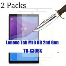 Glass Screen Protector For Tab M10 HD (2nd Gen) 10.1" TB-X306F TB-X306X Tablet Tempered Glass Protective Film
