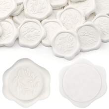 30 Stücke/Packung Baumzweig Kranz Muster Wachssiegel Aufkleber, für Hochzeitseinladungen, Partyeinladungen Dekoration, Geschenkverpackung, Scrapbooking Dekoration