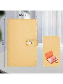 1PC New Banknote Collection Book: Banknote Collection, Currency Cash Commemorative Notes, RMB Deposit Certificates, Bill Storage, Savings Book - Multicolor - View 15