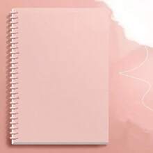 Customizable DIY Clip-On Loose-Leaf Notebook, Schedule Planner, Self-Discipline Time Log Loose-Leaf Notebook, Windless Portable Accounting Notebook, Spiral Notebook, Thick Dot Grid Paper, Macaron Transparent Hard Cover, Suitable For Bullet Journaling - Multicolor - View 10