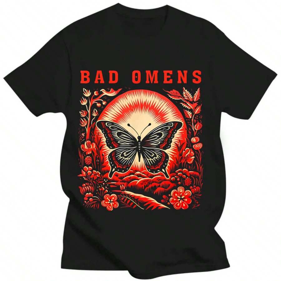 Bad Omens Moth T-Shirt - màu đen - Xem 1