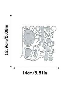 1 Packung Halloween Kürbis Haus Stil Metall Ausstecher für Geburtstag, Hochzeit, Dekoration, Scrapbooking, Papierkunst, DIY, Handwerk, Grußkarten Herstellung, Feiertags Dekoration