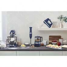 Baking Expert! KitchenAid Mixer | 5-Speed Control | Stainless Steel Turbo Beater For Easy Dough Kneading And Whipping | Kneading And Whipping In One Go! | Stainless Steel Non-Central Beater For More Uniform Mixing And Less Splashing