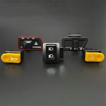 Head Light Horn Turn Signal Hazard Starter Button Toggle Switch For WAVE 125 WAVE 110 WAVE110 W125 W110 For Suzuki Smash 115 110 / Suzuki Spin 125 SGP For Dio 2 3 Japan Specs
