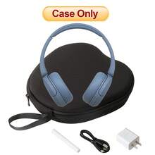 For WH-CH510 Color Headphone Case Bluetooth Wireless Headphone EVA Storage Bag With Cleaning Pen