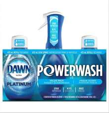 Dawn Platinum Powerwash Dish Spray, Dish Soap, Fresh Scent, 16 Fl Oz