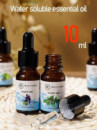 1 pezzo, 10ml Olio essenziale floreale singolo - Profumo premium per diffusori, umidificatori e aromaterapia - Fragranza di ananas, lampone, arancia dolce, limone, ciliegia, pompelmo, pesca semi-matura, utilizzato per rilassamento e aumento dell umore