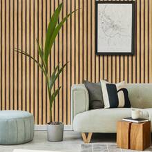 Arthome 44x300CM Papel de Contacto Pelar y Pegar Papel Pintado de Grano Rejilla de Madera Autoadhesivo Rollo de Vinilo de Paredíble para Armarios Estantes de Escritorio de Encimera - Marrón Rayas de Madera - Ver 5