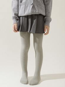 3 Pairs Girls Thermal Lined Tights, Stretchy Soft Warm Leggings, Suitable For Autumn/Winter Daily Wear, Back To School, Travel, Holidays - Random Colors