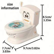 Poop Shooting - Fun Family Game - Fast Crazy Poop Shooting Game For Youngsters - Includes 1 Toilet, 2 Quick Launchers, 6 Soft Plastic Toy Poops, Suitable For 3 4 5 6 7 8 9 Years Old Boys And Girls Toy Gift - Multicolor - View 8