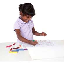 EstiloTendenciaMelissa & Doug Bloc Extragrande De 50 Hojas De Colorear Para NiñOs; Papel De Alta Calidad; Hojas Extragrandes De 27.94 Cm X 35.56 Cm; Caballos, Corazones, Flores Y MáSCalidad PremiumVersióN Mejorada - Solo inglés - Ver 8