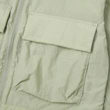 Columbia Áo khoác gió dáng ngắn Paracutie™ kiểu cargo, chất liệu dệt kim, dành cho nữ, phong cách đô thị và ngoài trời, mã sản phẩm WR3469348. - màu xanh lá - Xem 4